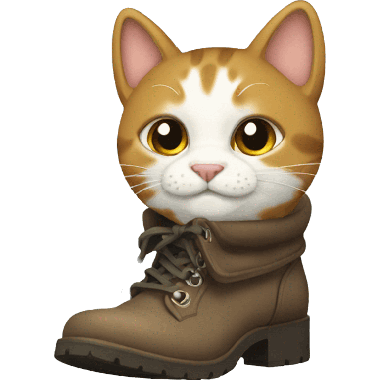 Gato con botas emoji