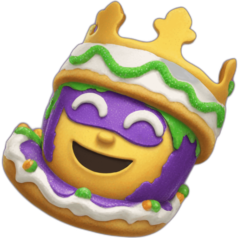 king cake emoji