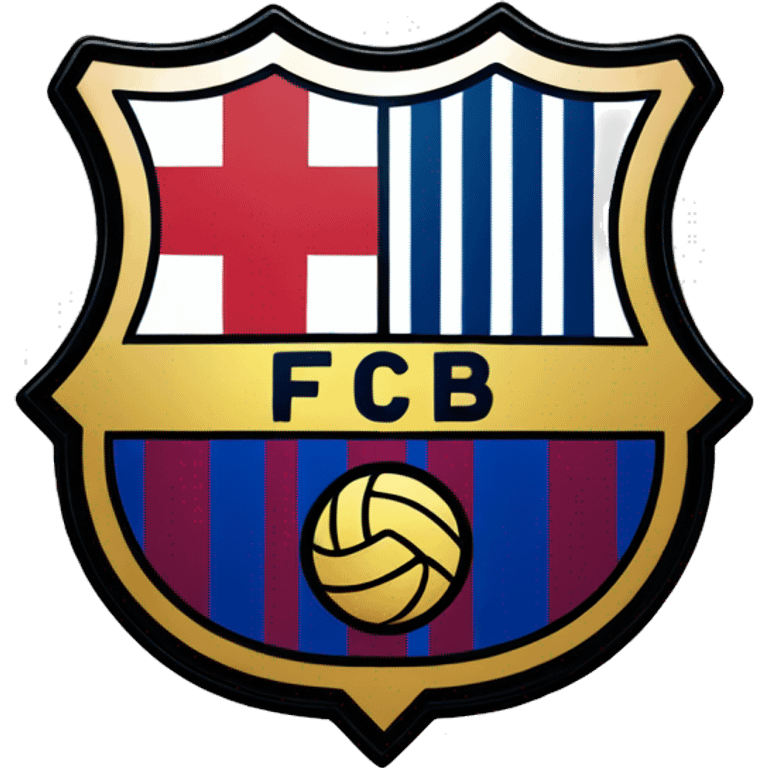 Fc Barcelona logo emoji