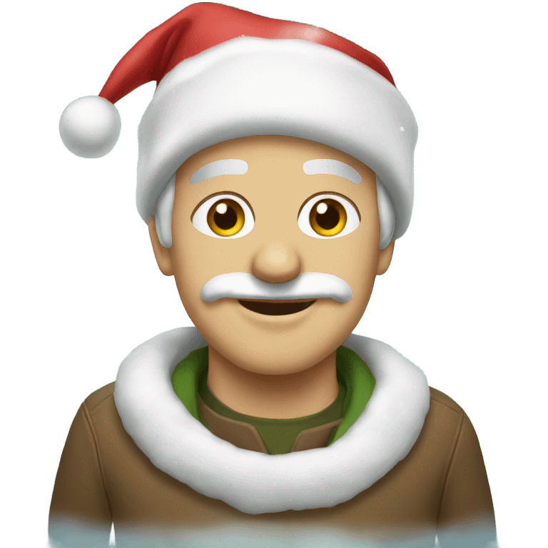 White Christmas  emoji