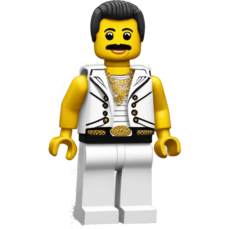 FREDDIE MERCURY lego full body emoji