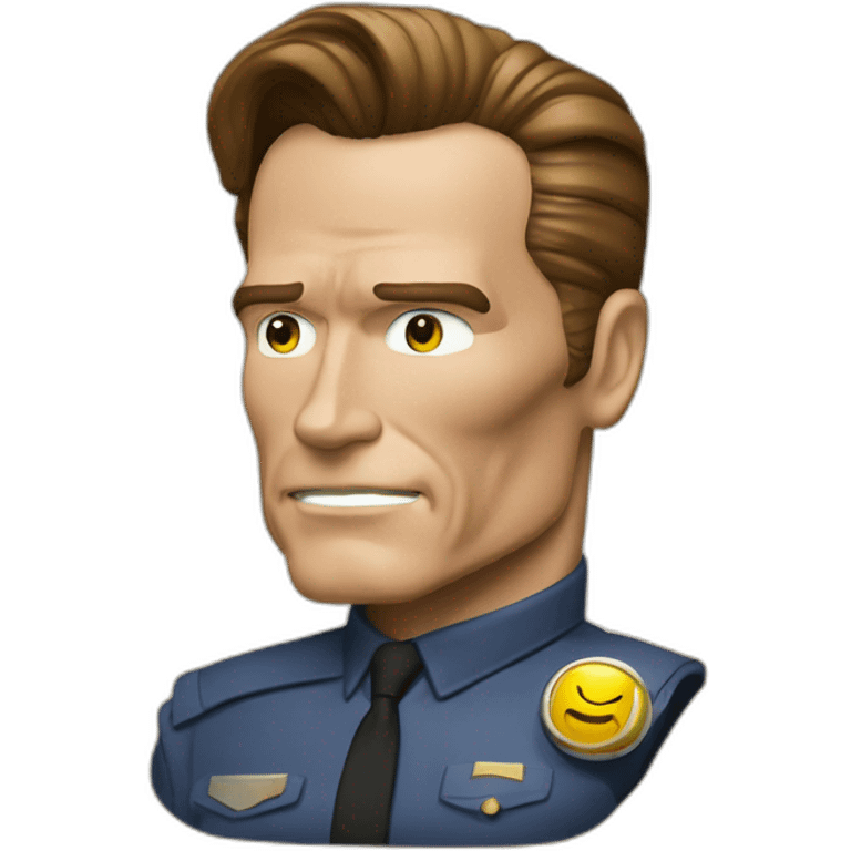 arnold schwarzenegger with t-1000 emoji