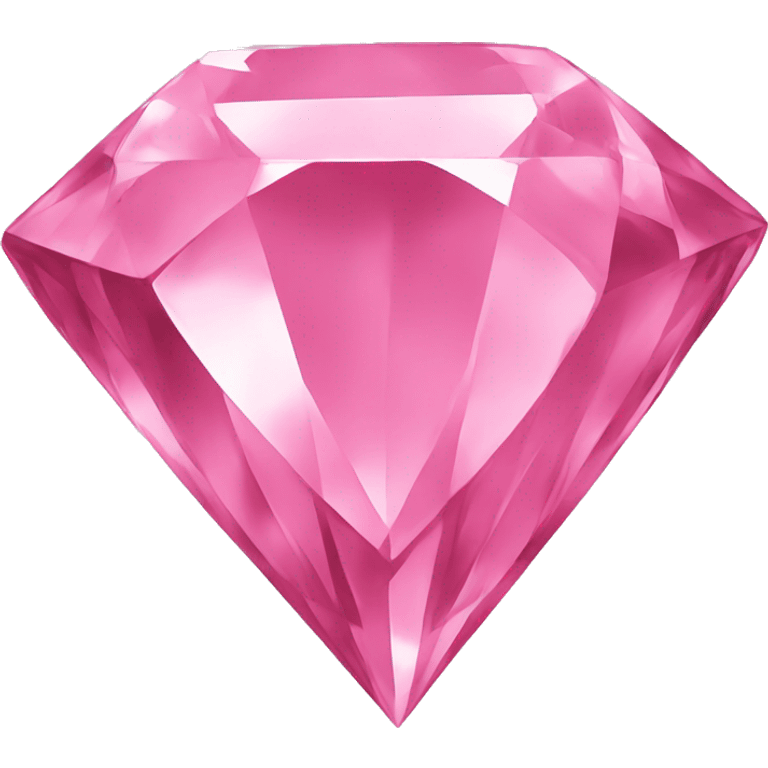 a pink diamond emoji