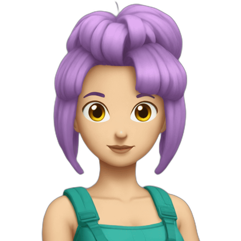 Bulma enojada emoji