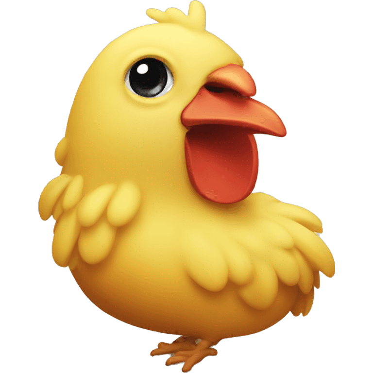 squeeze chicken emoji