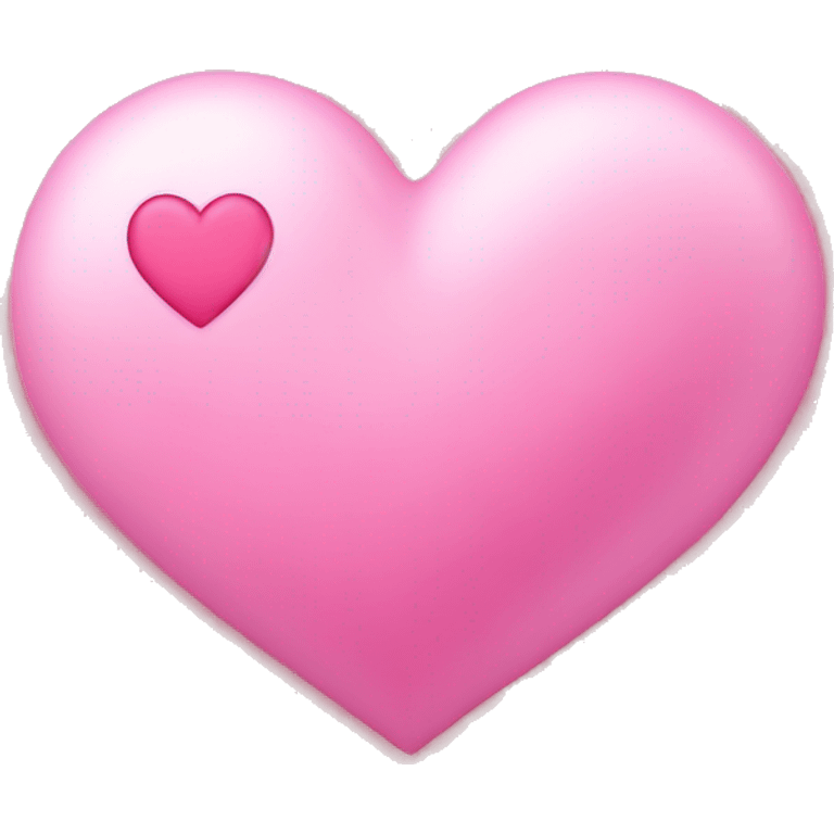 Pink heart emoji