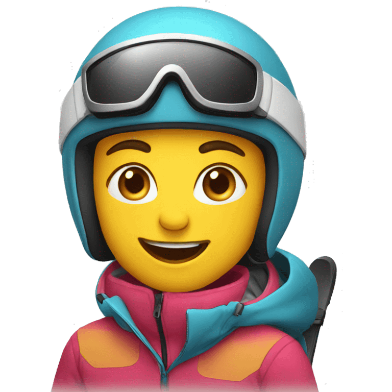 skiing emoji