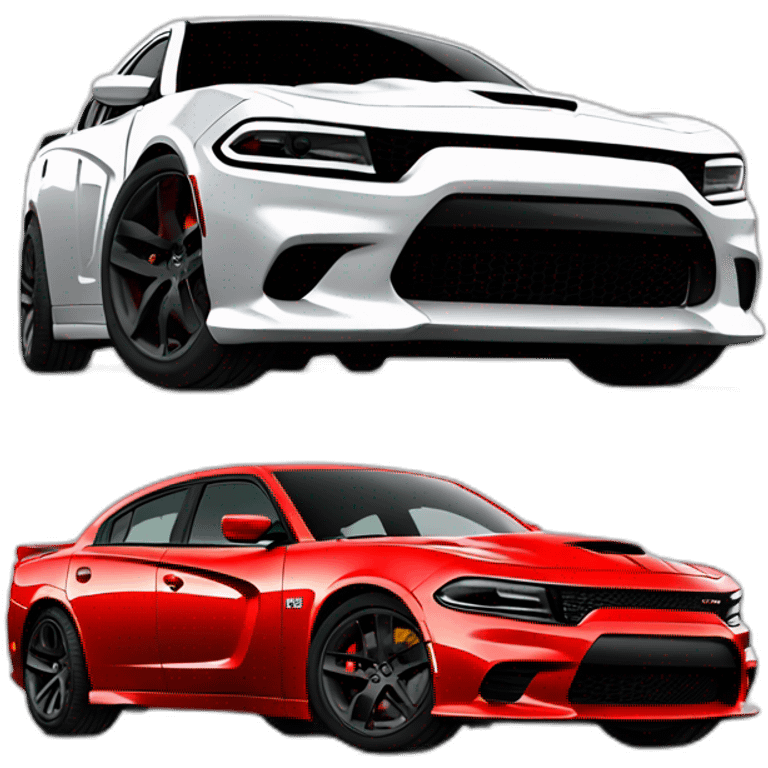 Dodge charger srt hellcat emoji