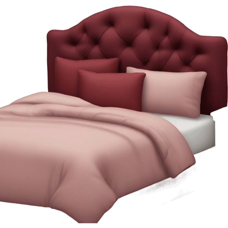 burgundi bed emoji