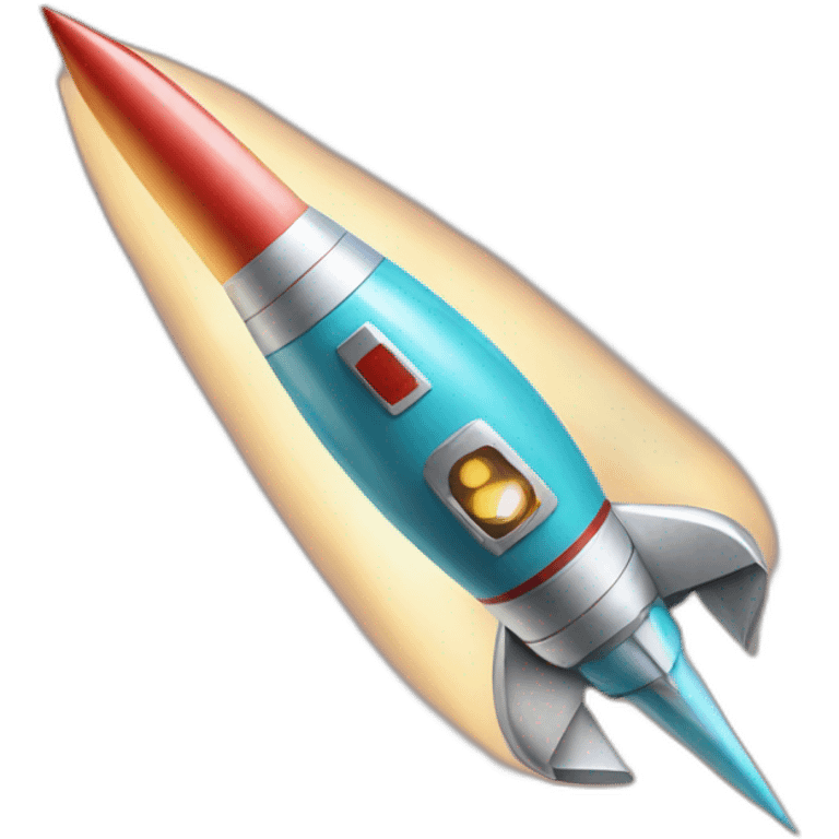 chat avec un lance rocket emoji