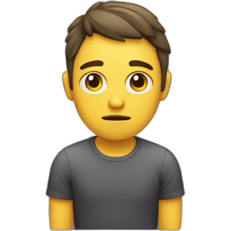 sad web developer emoji