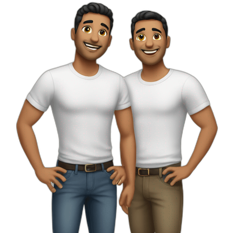 Latin gay couple emoji