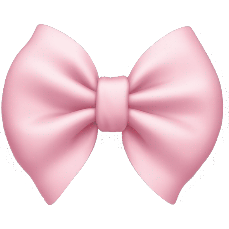 light pink bow emoji