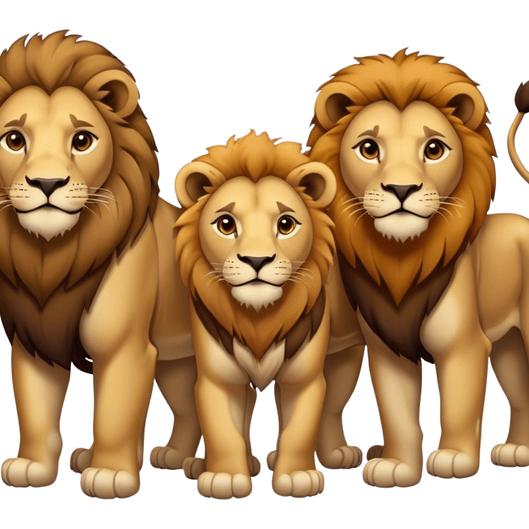  lions pride emoji