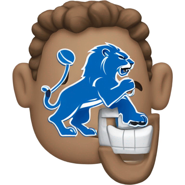 Detroit lions emoji