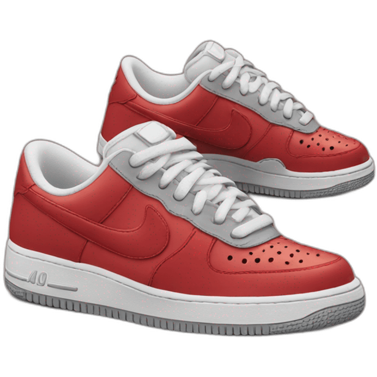 Chaussures Nike rouge emoji