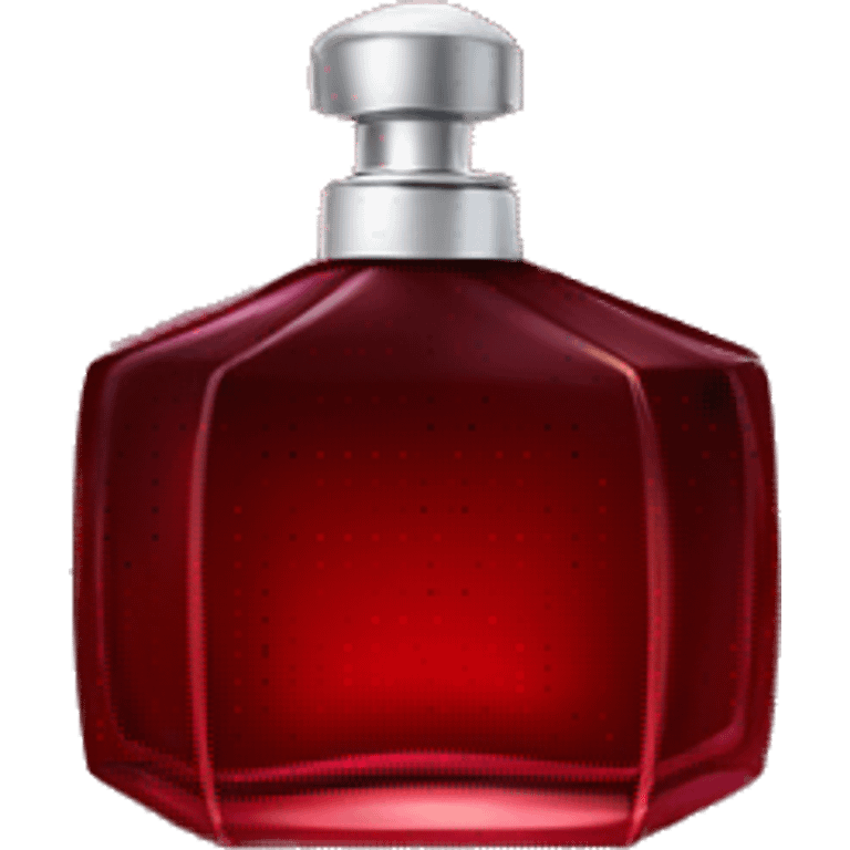 Dark red perfume emoji