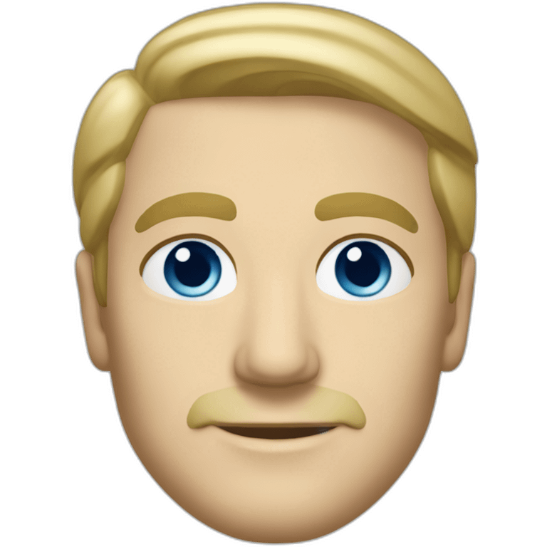 Atatürk blue eyes and blonde hair emoji