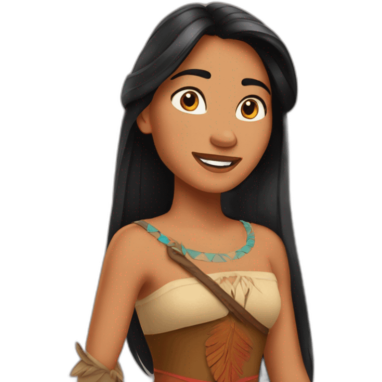 pocahontas disney emoji