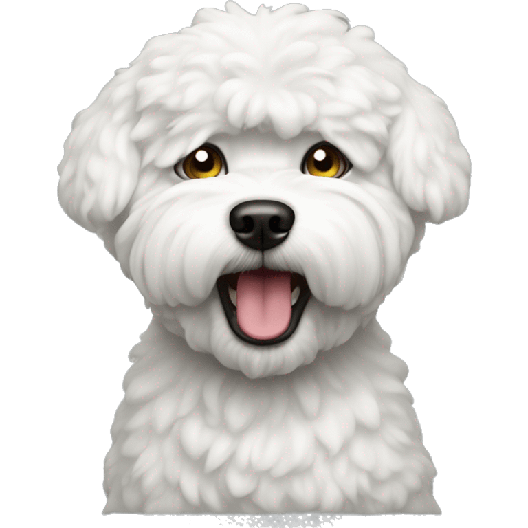 Mad bichon emoji