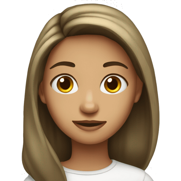 Girl with a stanly  emoji