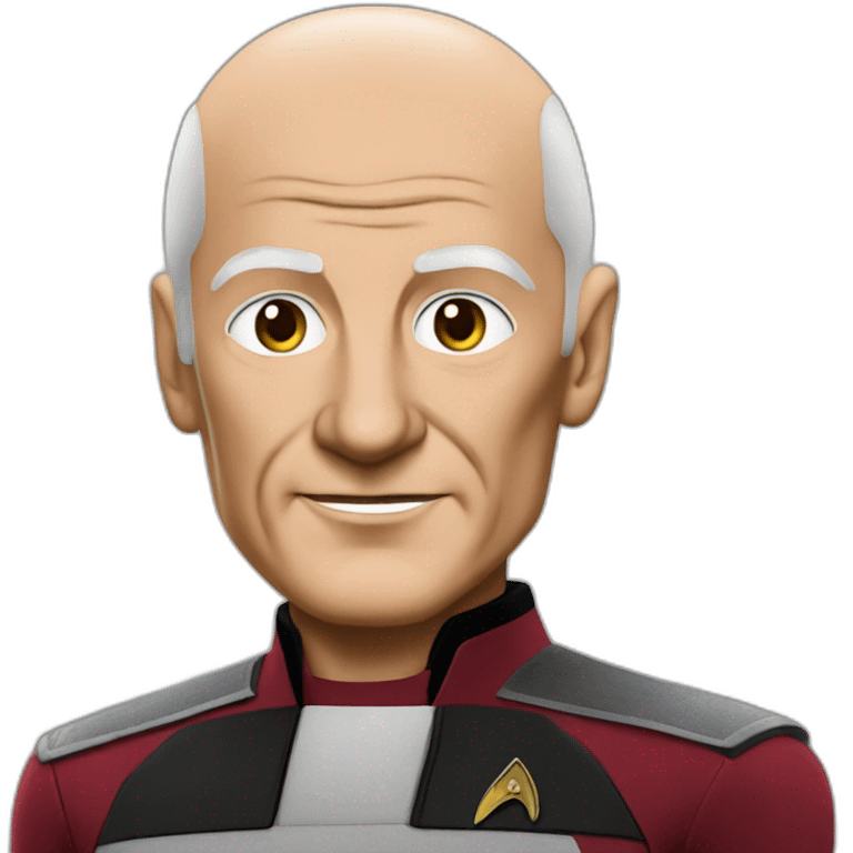 Sexy captain Picard from Star Trek emoji