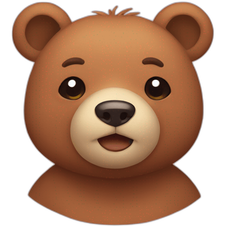 bear 花 emoji