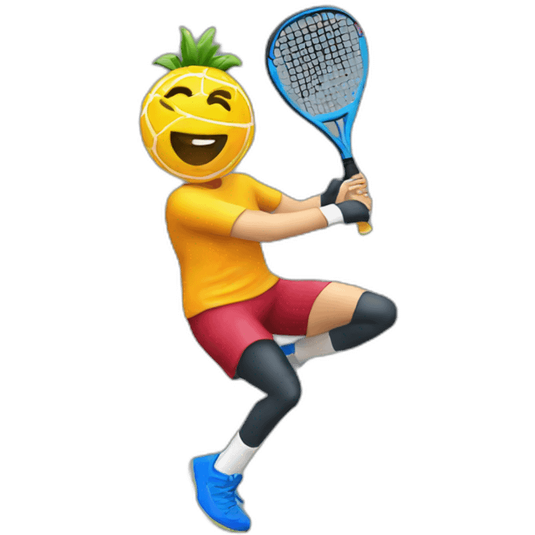 Padel rack emoji