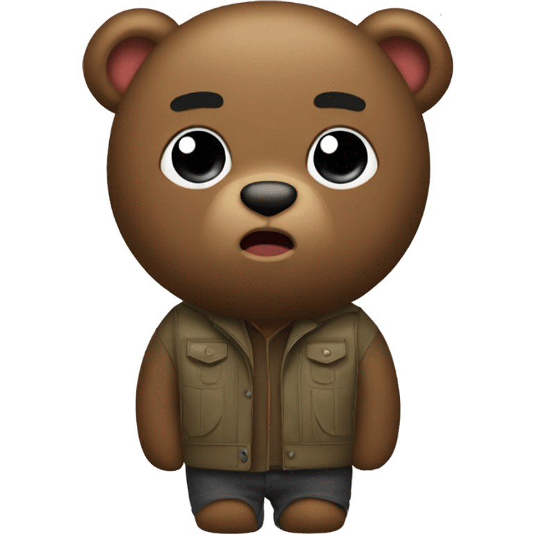 Kanye west bear emoji