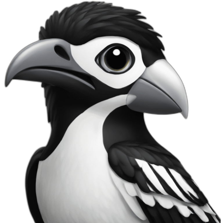 Collingwood magpie emoji