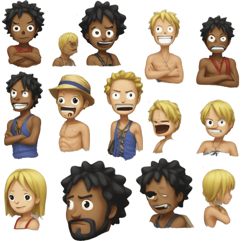 One piece  emoji