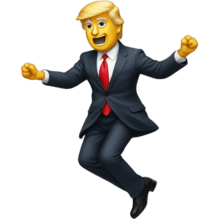 Trump dancing  emoji