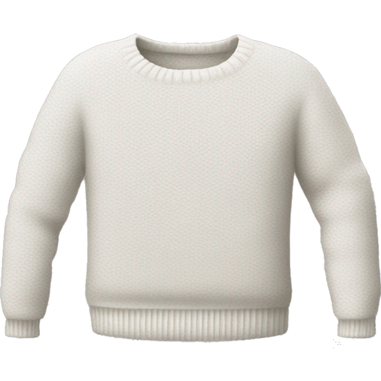 white sweater emoji