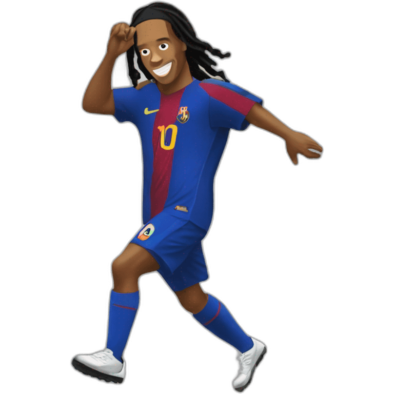 Ronaldinho dancing emoji