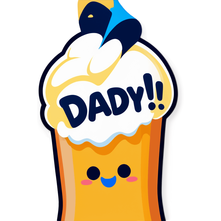 White frosting coming out of a Twinkie with a towel over it text bubble saying daddy emoji