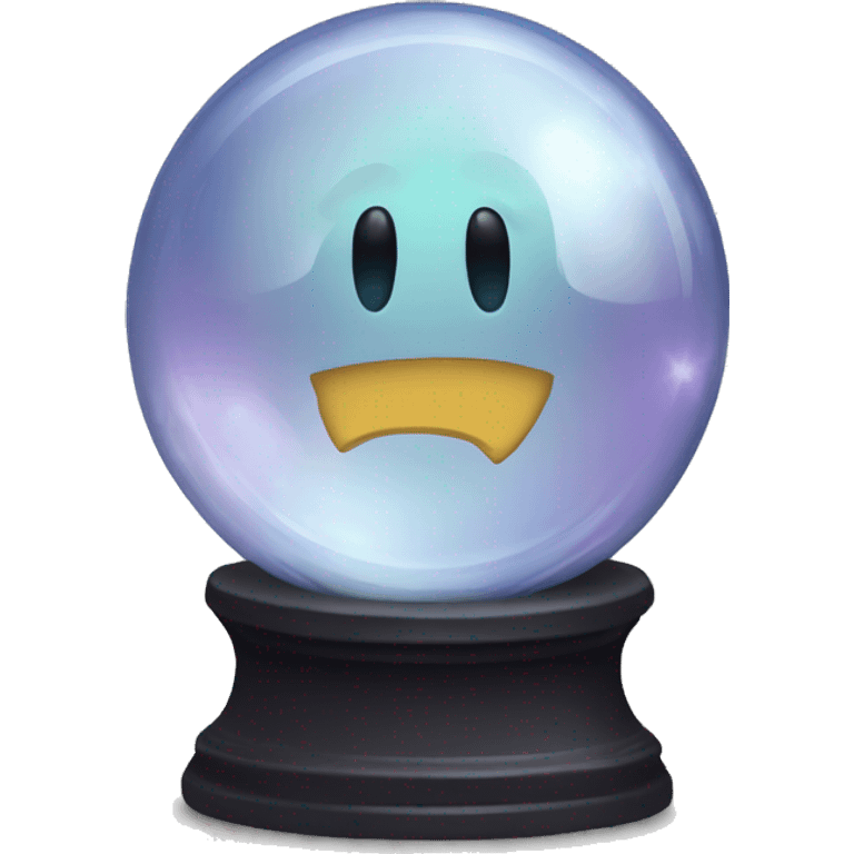 mlack crystal ball emoji