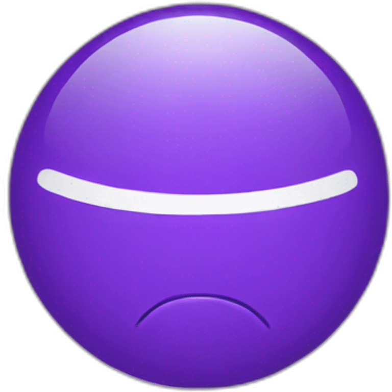 Purple Dot emoji