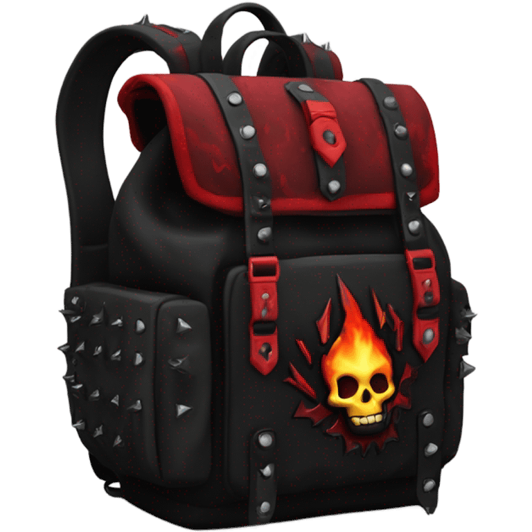 Satan’s backpack  emoji