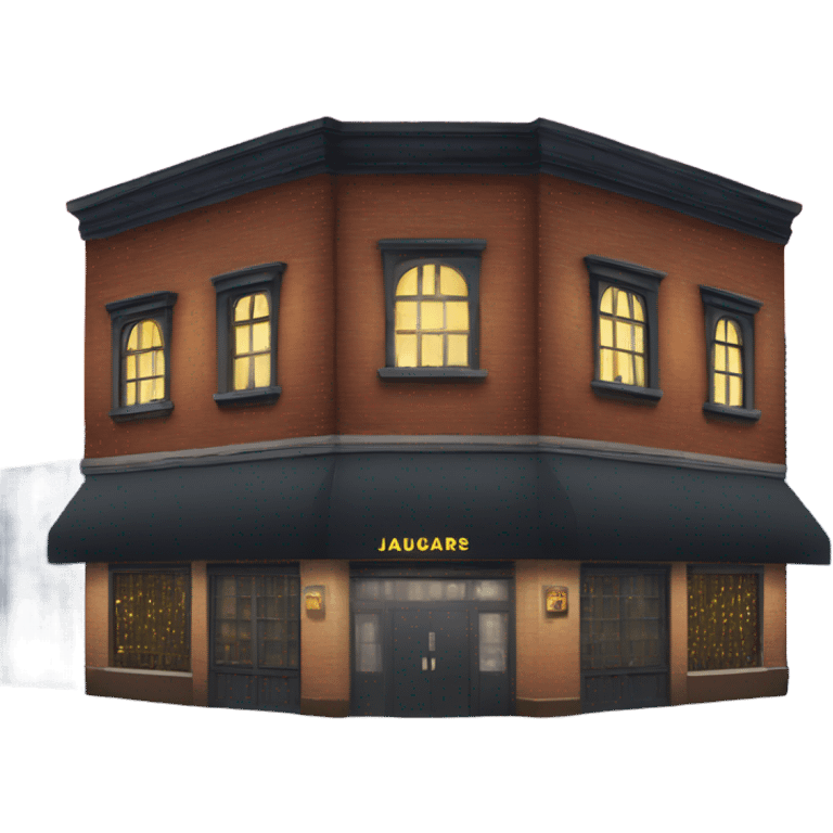  Night club building named Jaguars Club emoji