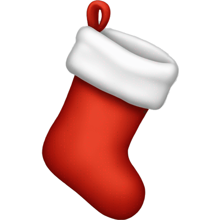 Christmas Red Stocking emoji