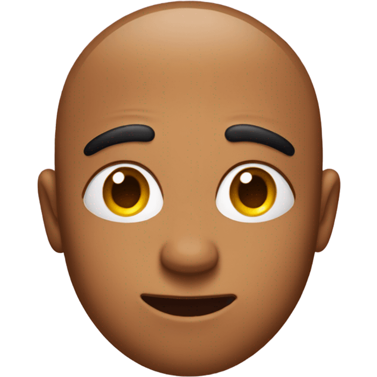 Emoji with eyebrows raise one sweat drop and an straight face emoji