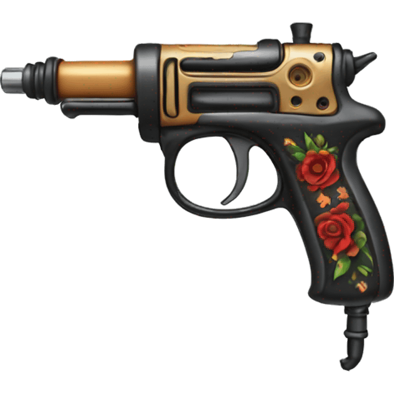 tattoo gun  emoji