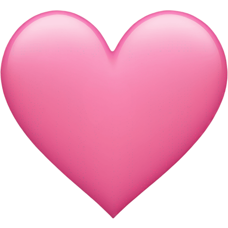 Pink heart  emoji