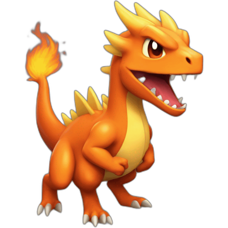 Dracaufeu pokemon emoji