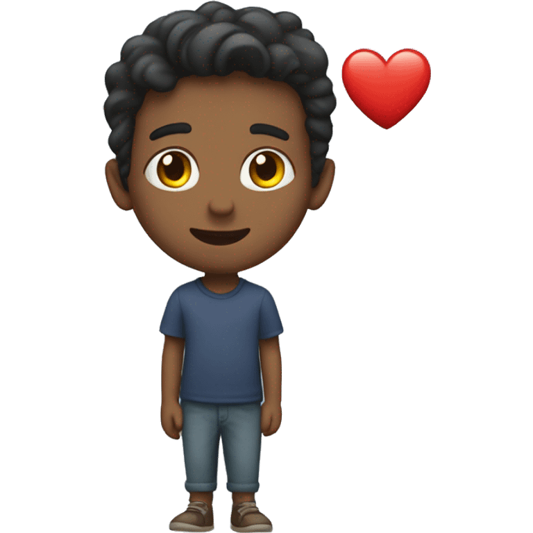 De corazón humano  emoji