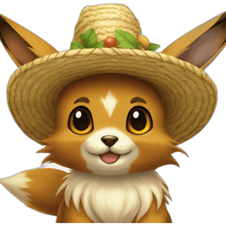 Strawhat Eevee emoji