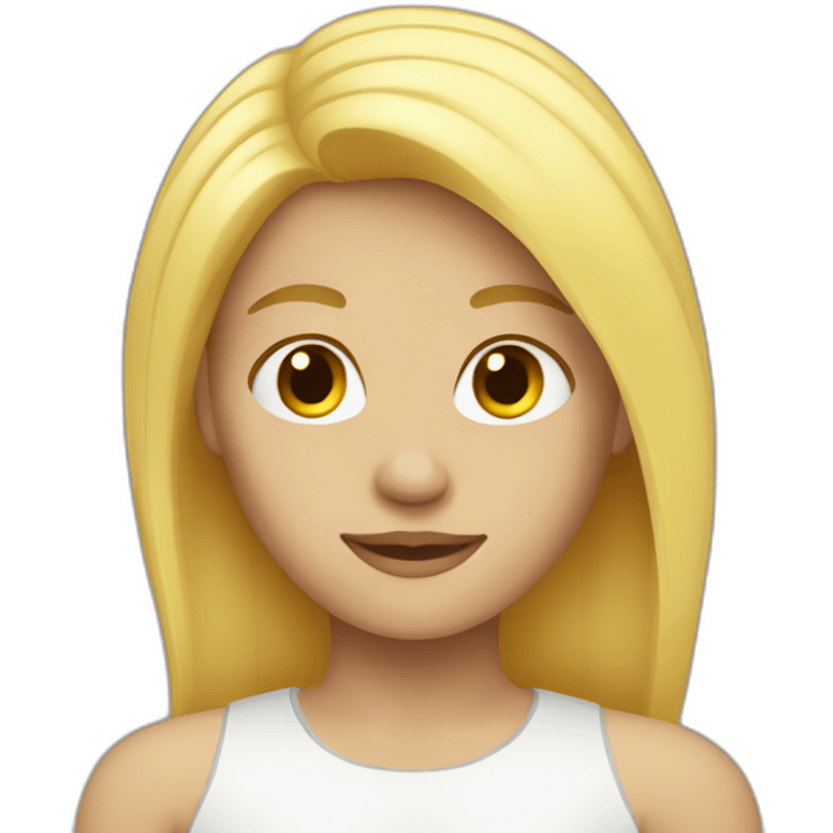 blond person emoji