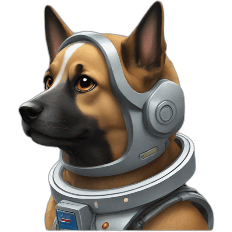 space-dog emoji