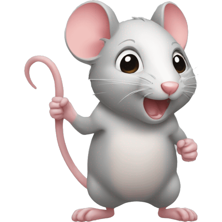 Rat fitness emoji