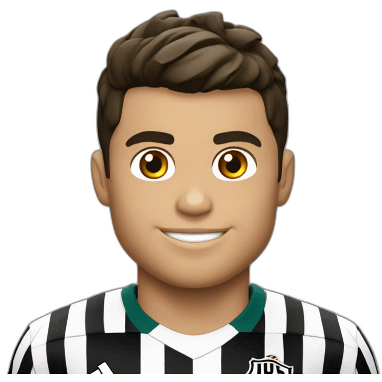 Cristiano Ronaldo 7 Juventus emoji